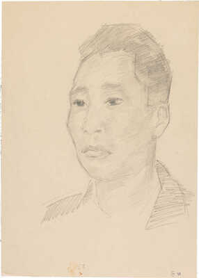 Фальк Роберт Рафаилович. Мужской портрет. Самарканд